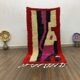 Handmade Berber rug in pure wool, artisan style, size 150 x 250 cm