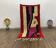 Handmade Berber rug in pure wool, artisan style, size 150 x 250 cm