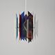 Tivoli Pendant Lamp by Simon Henningsen for Lyfa. Denmark 1962 (blk)