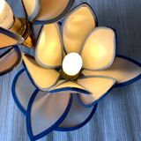 Double lotus flower lamp, 80s