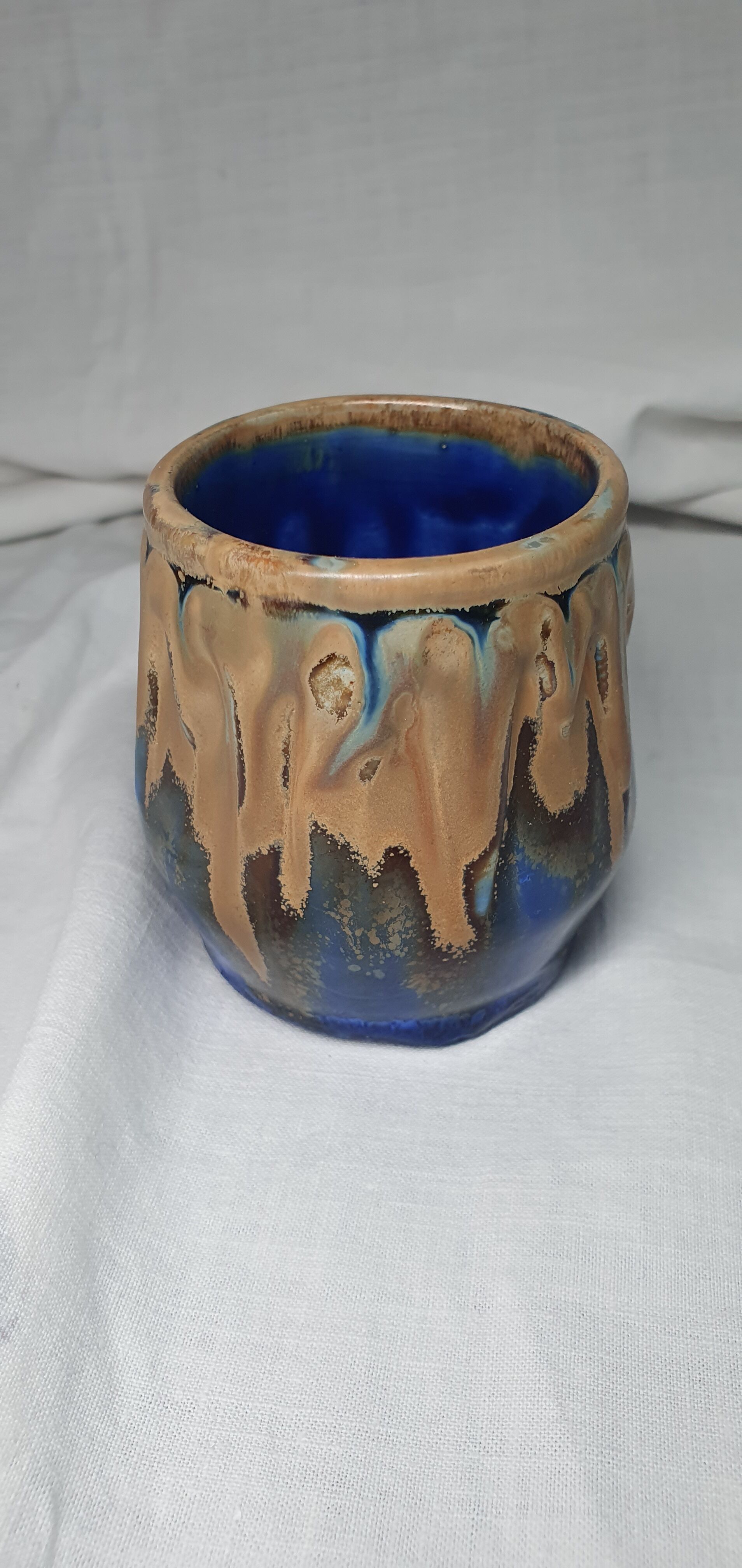 G. Metenier set in enamelled stoneware