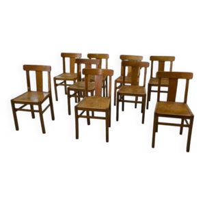Ensemble de 10 chaises