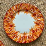 Set of 5 dessert plates by jean marais & haviland limoges
