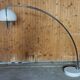 Vintage floor lamp, Arc by Harvey Guzzini 1970