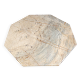 Octogonal italian marble dining table 1970s