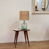 Lampe dame jeanne et rabane