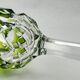 Val Saint Lambert, 6 coloured crystal Roemer glasses, 19 cm