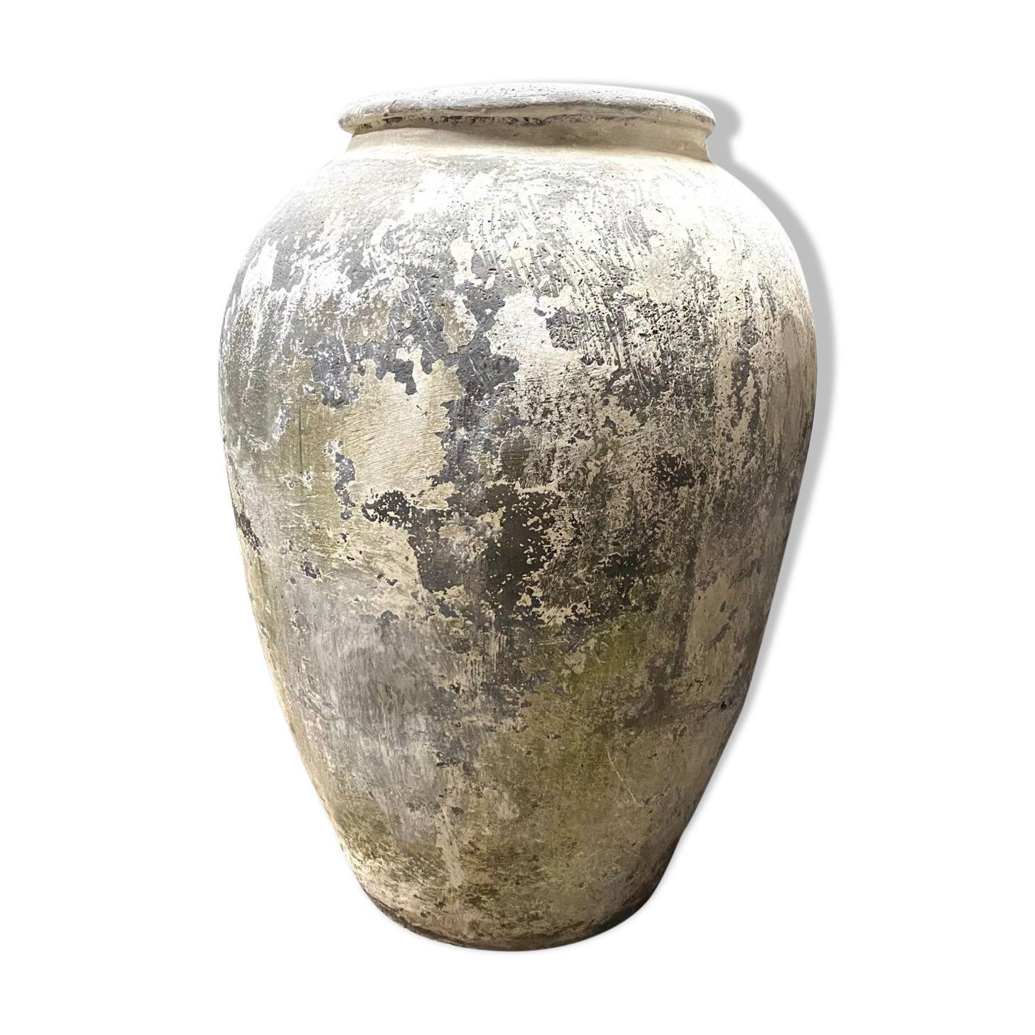 Ancient Indian terracotta jar