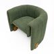 Pair of Italian Design Bouclè Armchairs