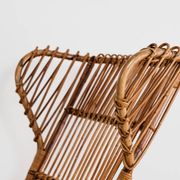 Fauteuil à bascule Rocking Chair design français vintage modernariato