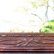 Papier Mache French Art Nouveau Framed Mirror circa 1900