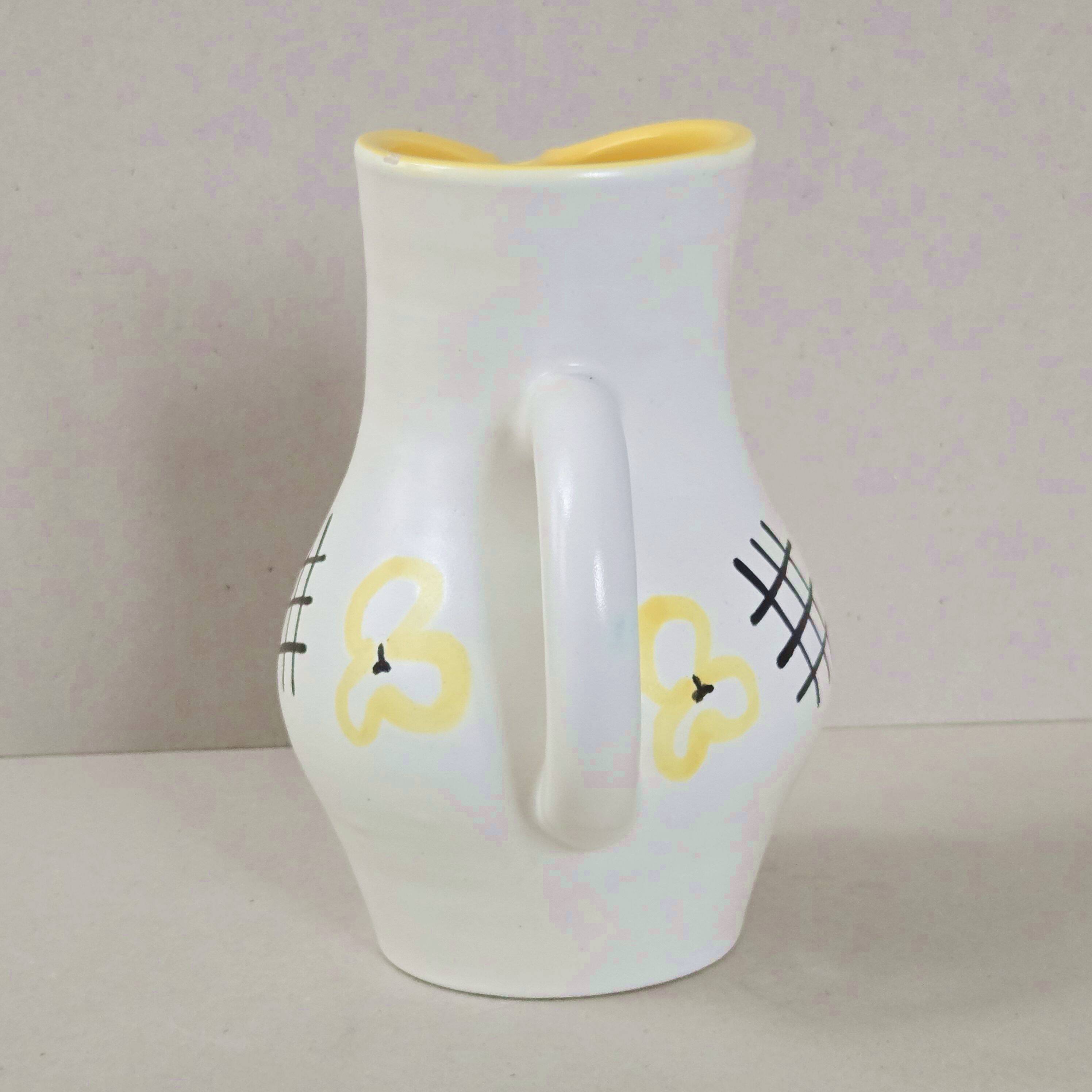 André Baud Vallauris 1950 vintage pitcher