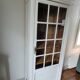 Armoire parisienne bonnetière vitrée