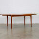 Extendable table by Henning Kjærnulf for Vejle Stolefabrik