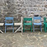 Set of 6 baumann community chairs