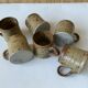 6 vintage coffee cups