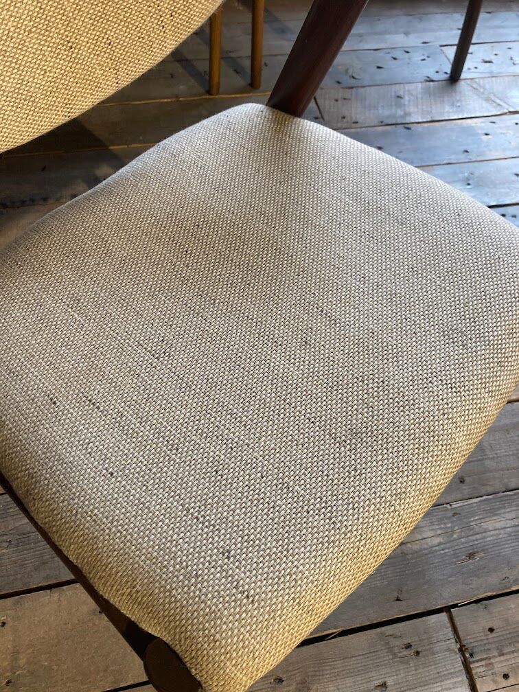 Model 42 teak dining chairs by Kai Kristiansen for Schou Andersen