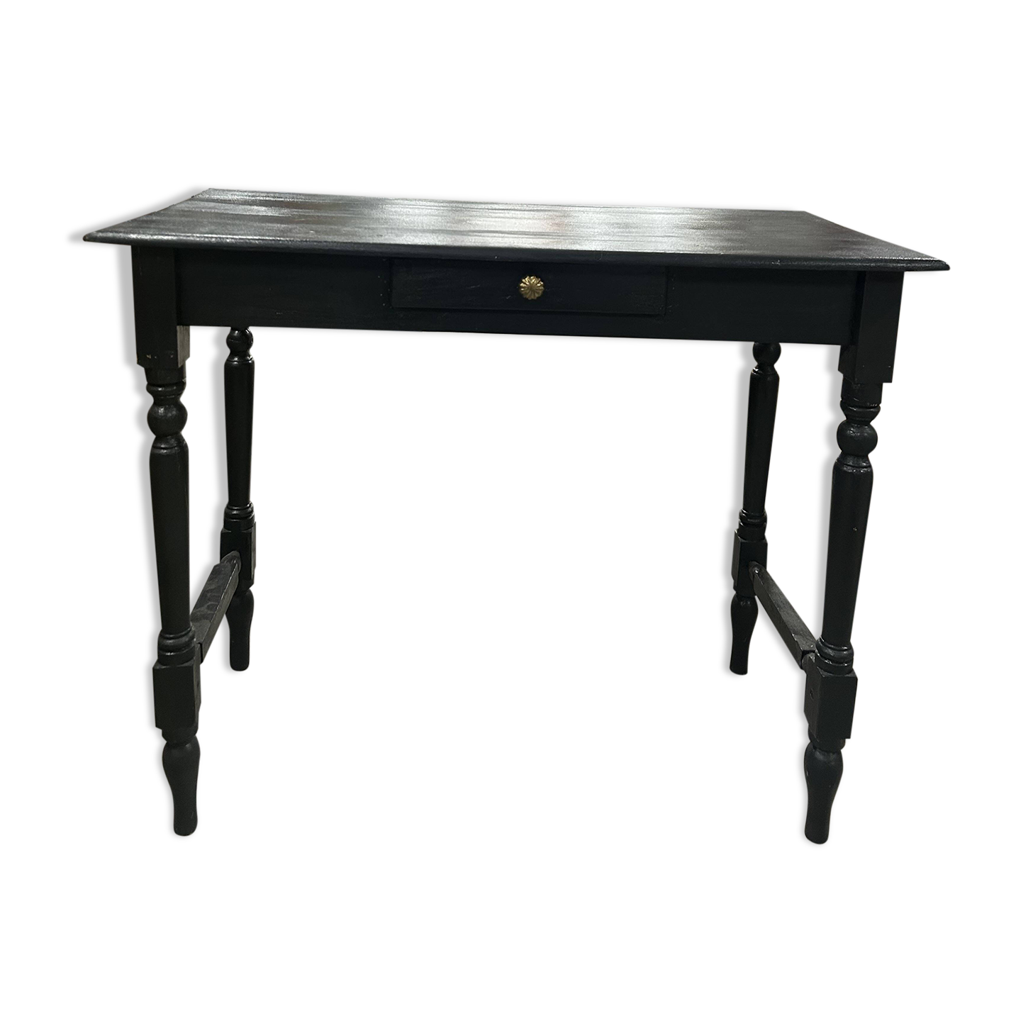 Black desk 1 drawer