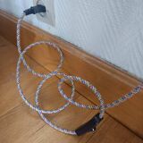 Vintage lamp and coloured wire