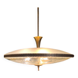 Mid-Century Italian Chandelier in style di Pietro Chiesa, 50s