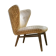 Fauteuil danois chauffeuse wingback scandinave wing chair small de Elias Svedberg