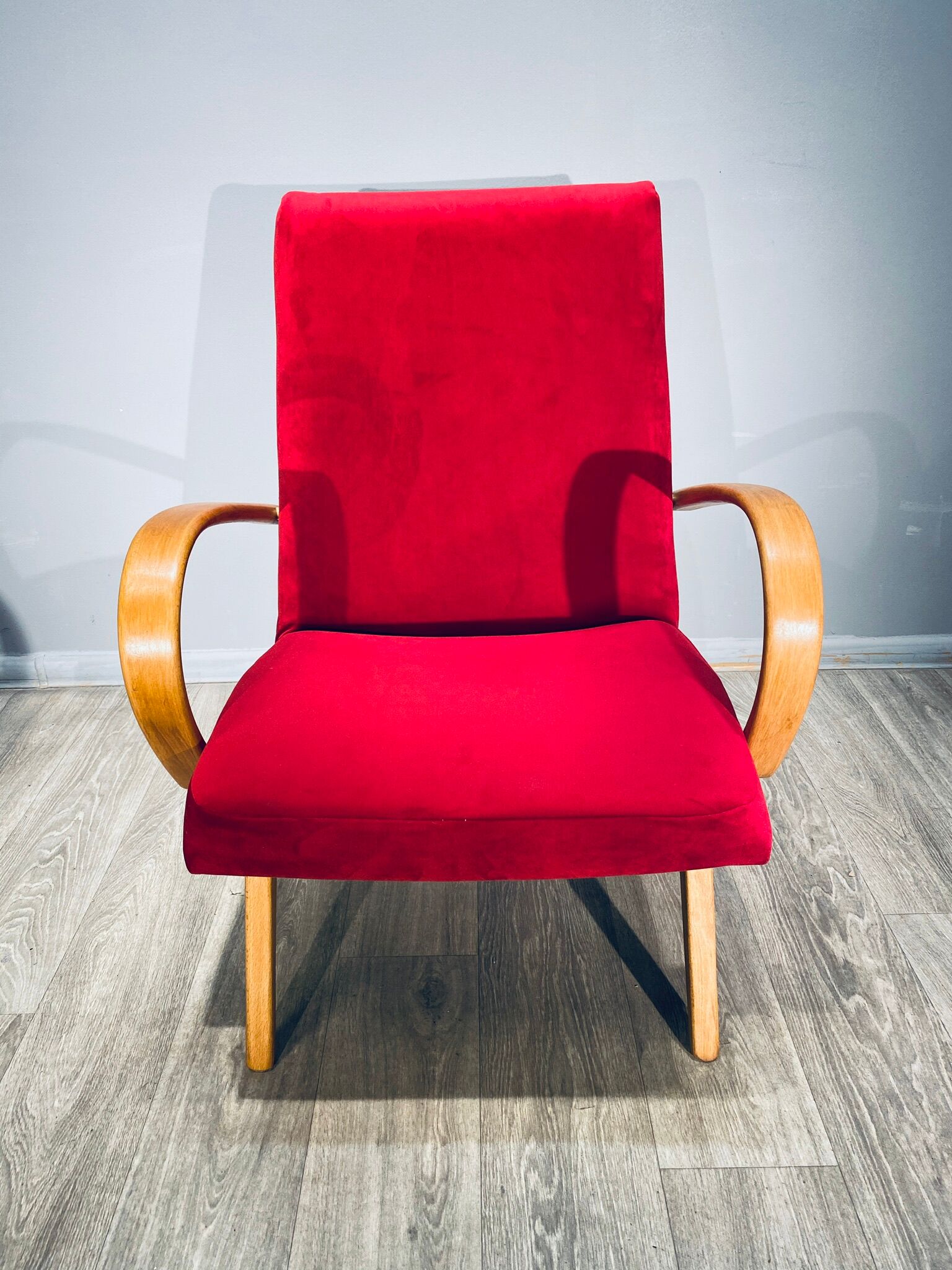 Pair des fauteuils de Jaroslav Smidek pour Ton, vintage 1960