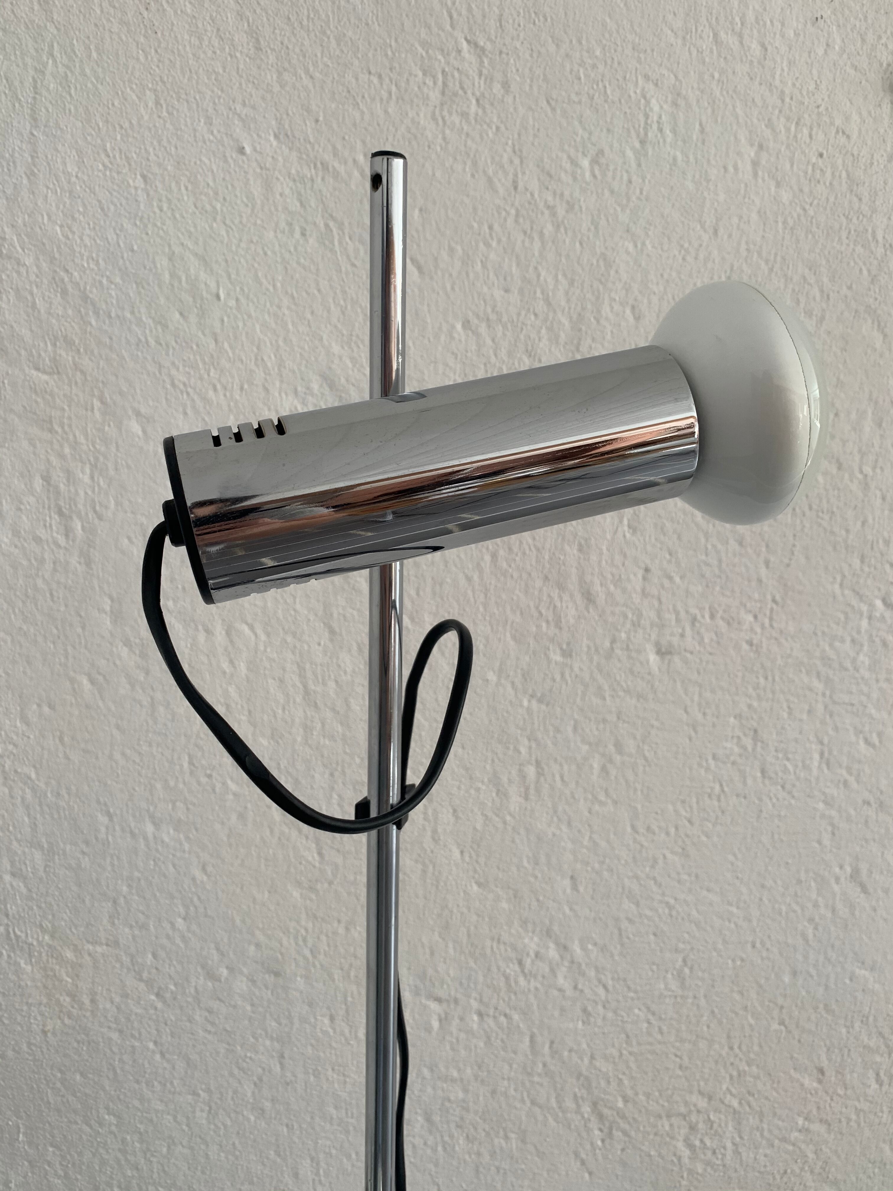 Targetti vintage chrome lampfloor