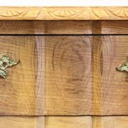 Vintage 1960s Danish modern oak nightstands in the style of Henning Kjærnulf