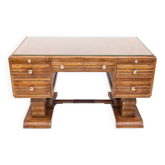 Art Deco Charles Dudouyt desk, 1930