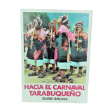 Affiche carnaval bolivie