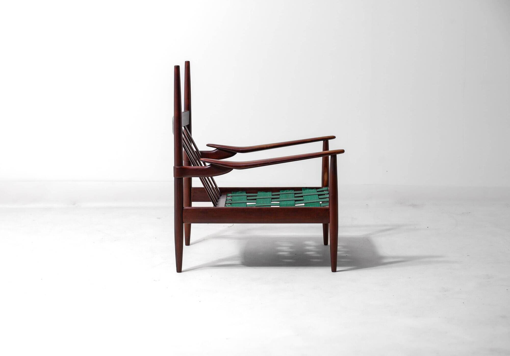 Fauteuil moutarde par BEKA, années 1960