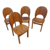 Chaises de salle à manger Spoon back Glostrup, lot de 4