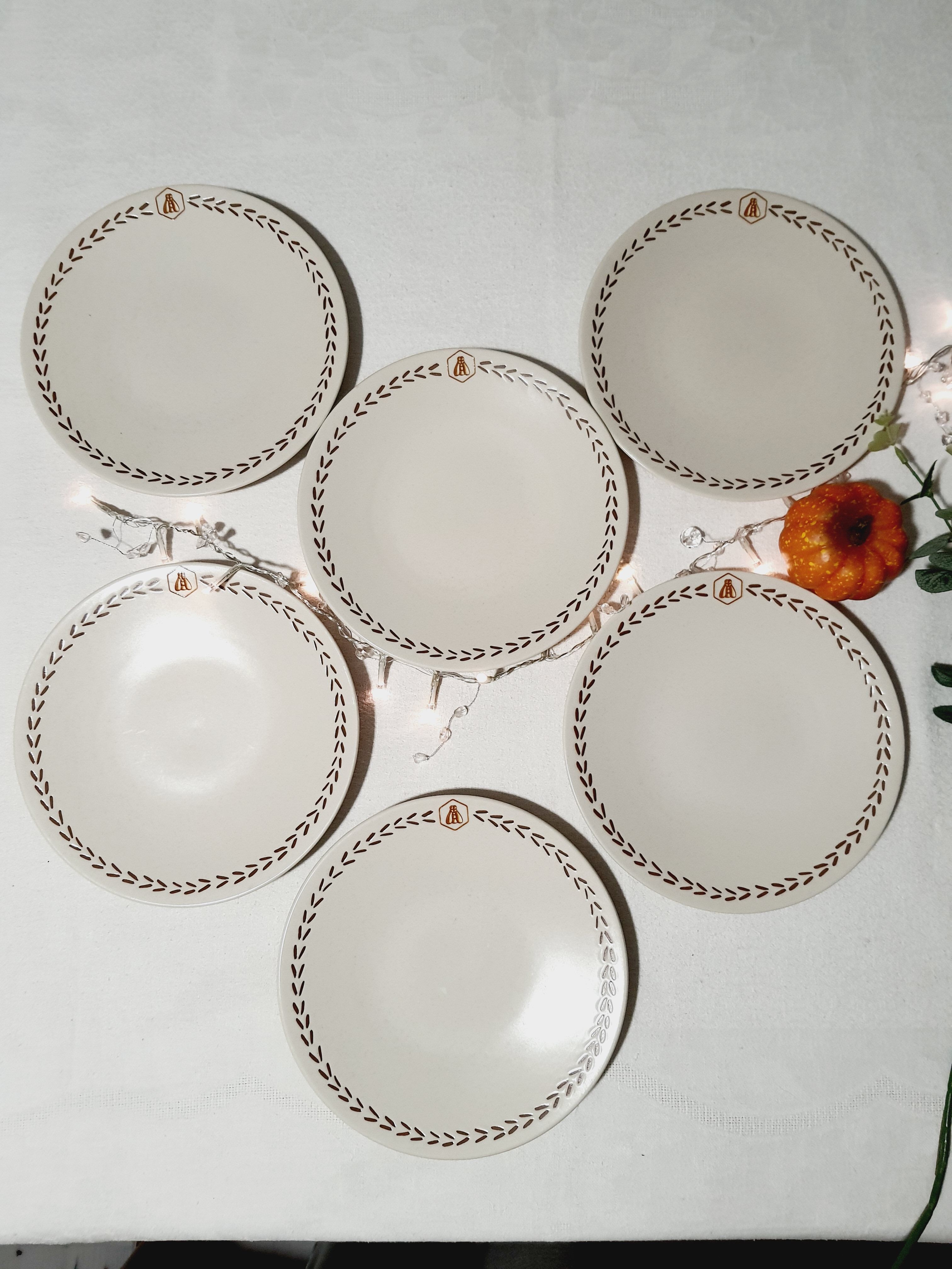 Lot of 6 Laguiole dessert plates