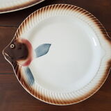 Plates and fish dish