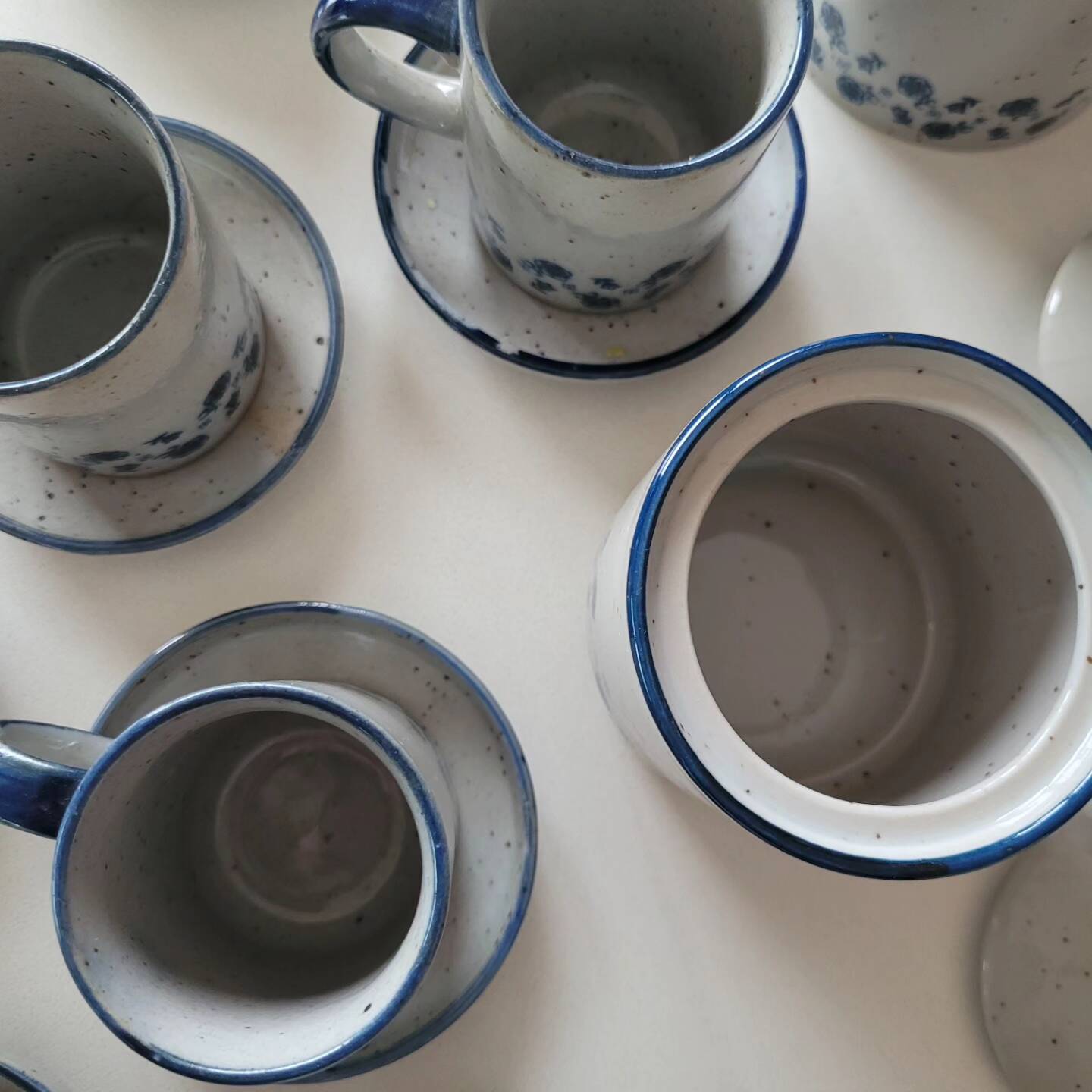 Stoneware coffee service