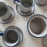 Stoneware coffee service