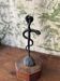 Bronze sculpture by Christian Jaccard: "Caduceus" – limited edition