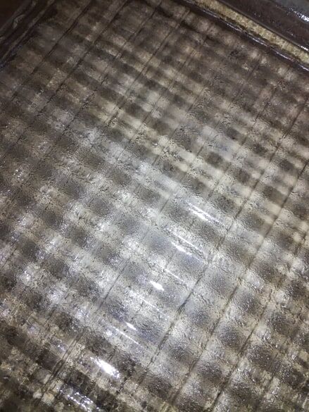 Glass block ashtray 70