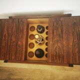 Scandinavian rosewood bar table