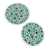 Set of 2 round serving dishes Rosenthal Monbijou Giscard vintage
