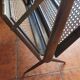 Modernist magazine rack, Italian design