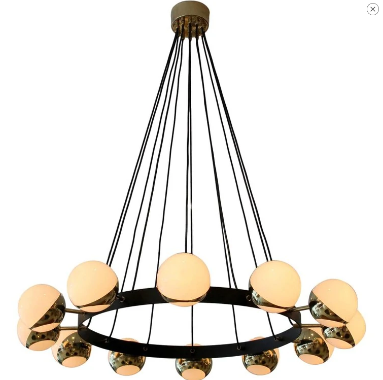 Chandelier eggs 12 globes