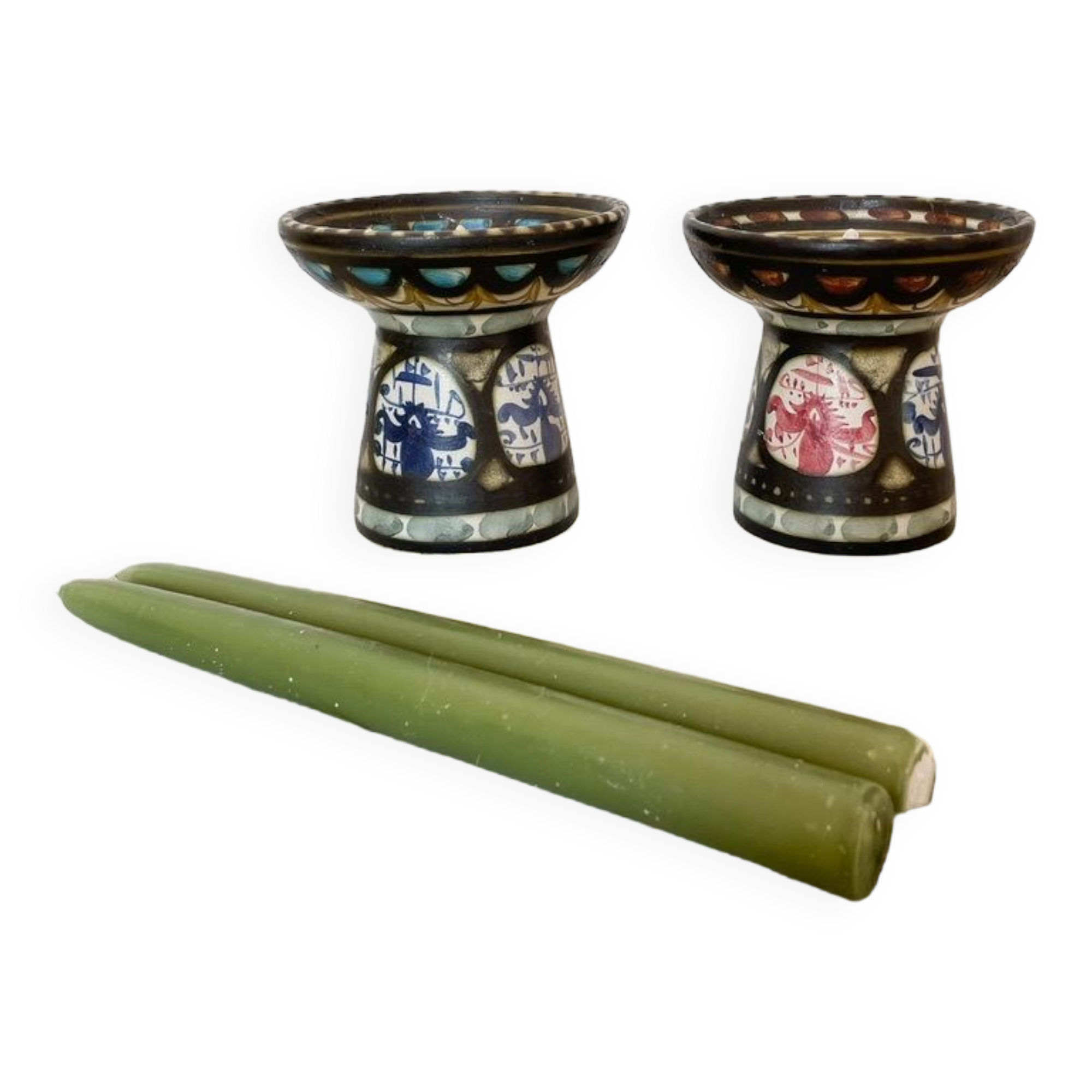 Ceramic candle holder