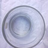 Glass and pewter candy box
