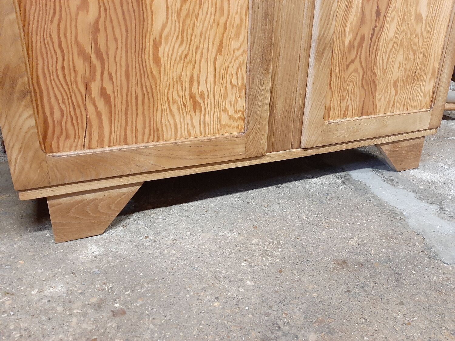 Parisian wardrobe solid oak