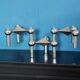 Trio of 1960's vintage candle holder by Stoff Nagel