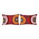 Set of 2 vintage embroidered cushion covers 41x61 cm