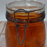 Amber jar the Practical capacity 1 liter