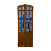 Old glass door