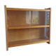 Vitrine vintage en chêne